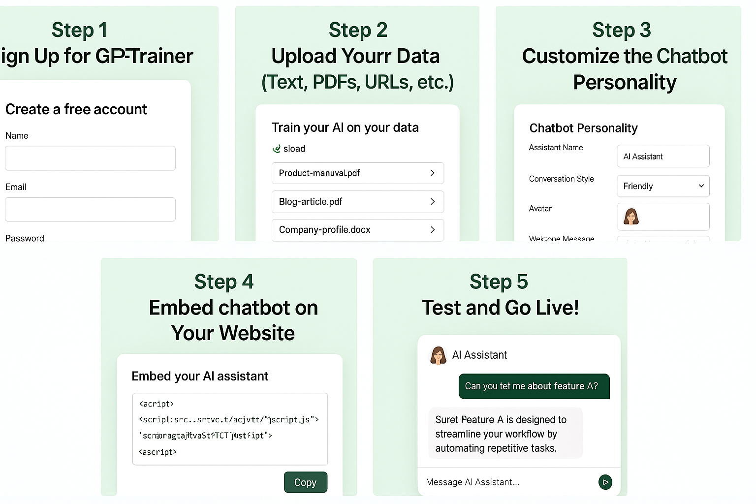 How to Build an Automated Product Recommendation System for Your E-commerce Website 3 GPT trainer 2