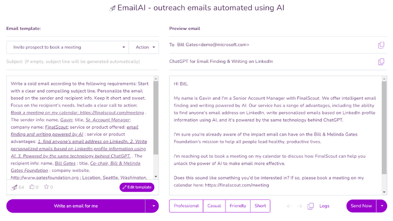 FinalScout Review: A Chrome Extension for Finding and Connecting with LinkedIn Users 5 finalscout2