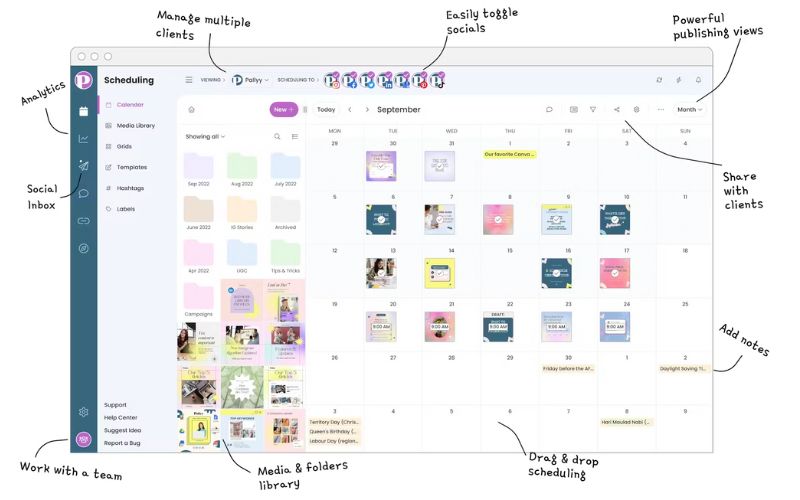 Pallyy Review: A Visual and User-Friendly Social Media Management Tool 2 pallyy2