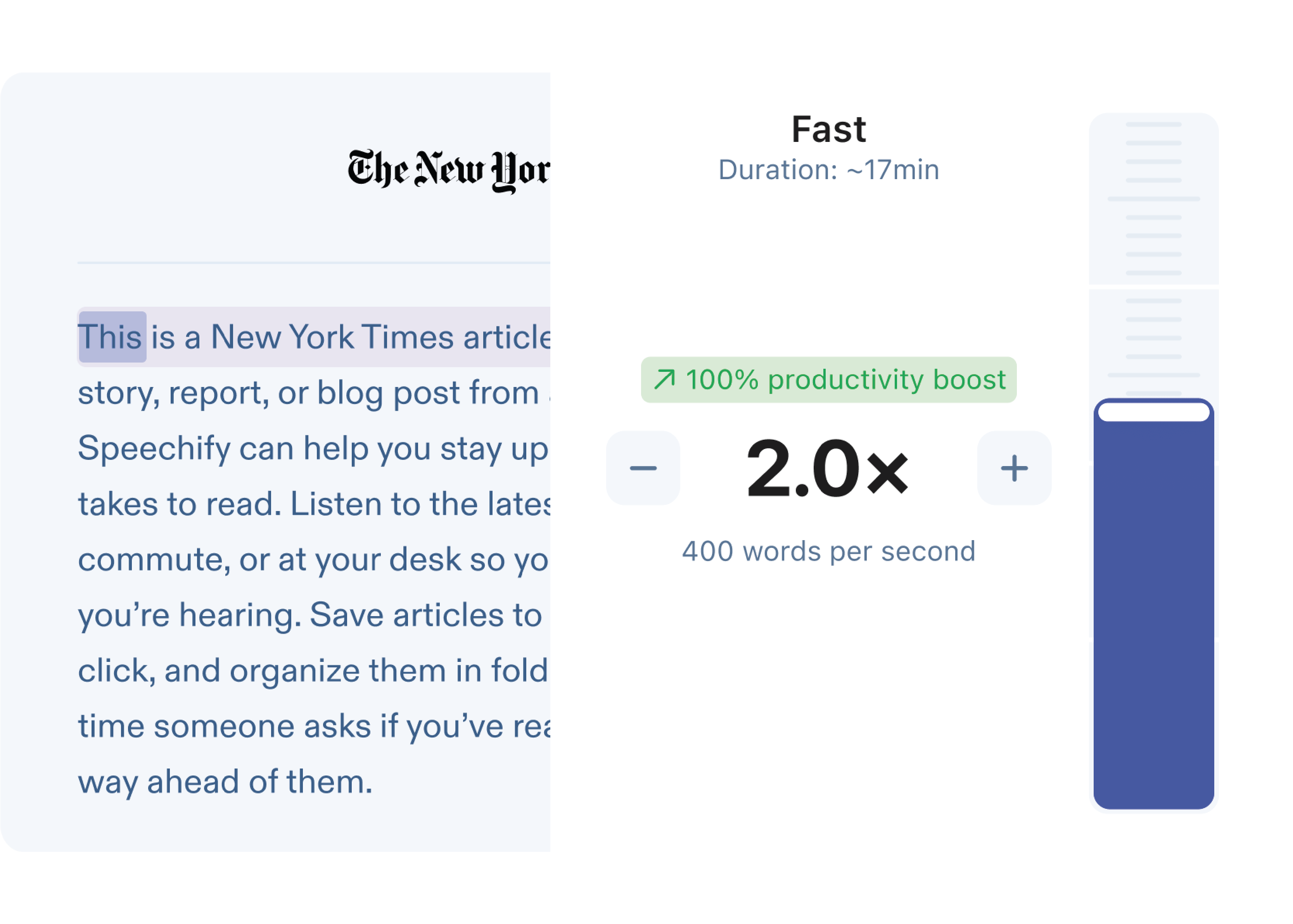 Speechify Review: How to Turn Text into Audio with AI 3 speechify-04