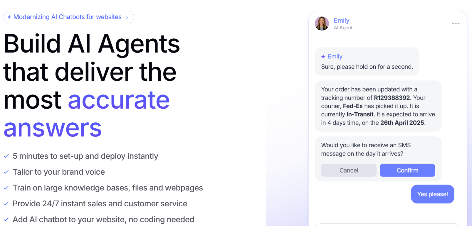 Transform Your Website Into a 24/7 Sales & Support Powerhouse with Wonderchat 4 Wonderchat 3