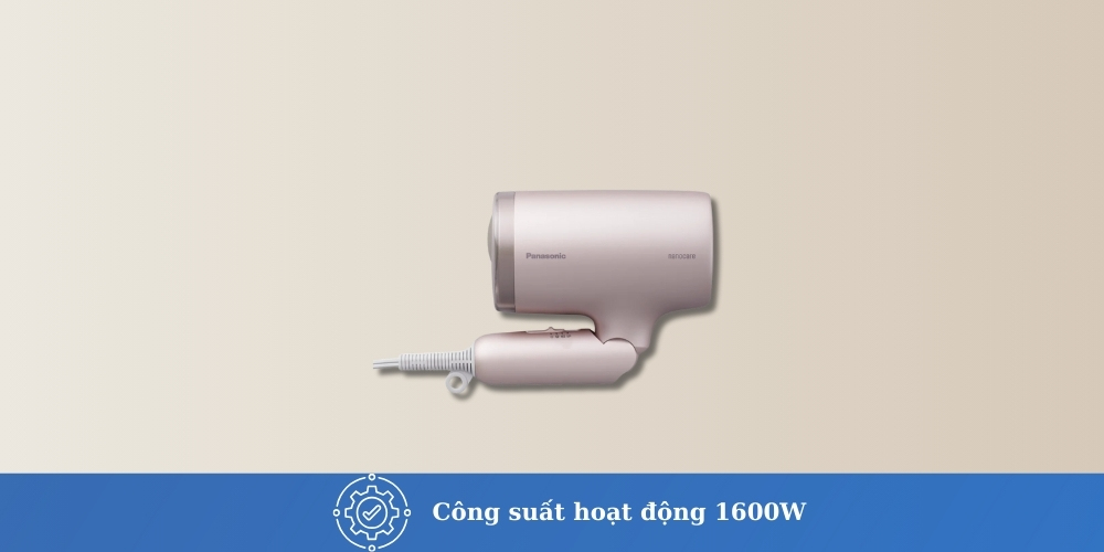 90739-2 Sấy khô tóc nhanh chóng với công suất 1600W