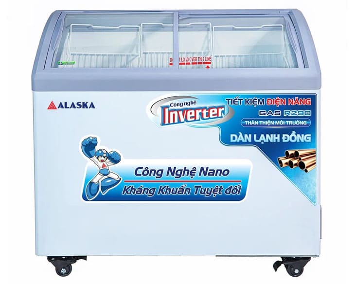 Tủ Đông Alaska Inverter 300 Lít KC-210CI