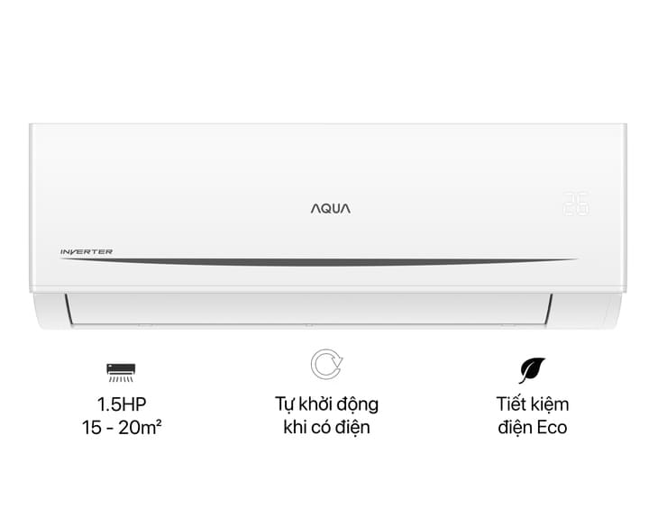 Máy lạnh Aqua Inverter 1.5 HP AQA-RV13ME