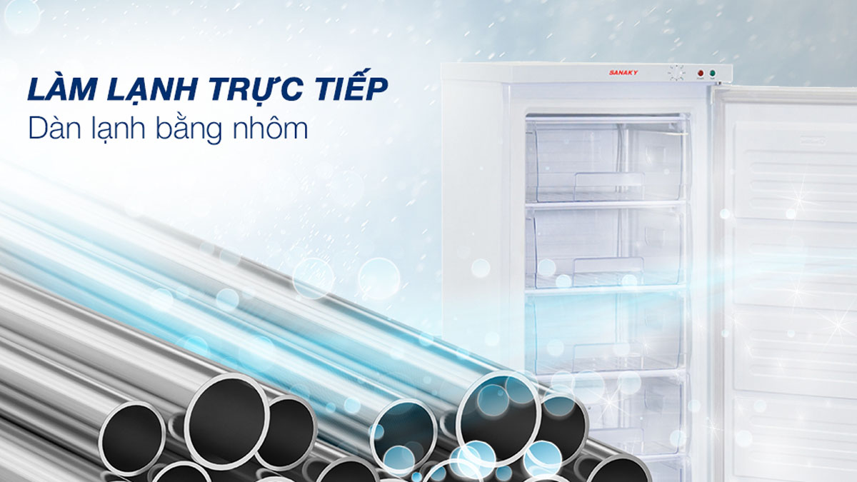 auto-draft-119491-1-1 Tủ Đông Sanaky 150 Lít VH-180VD sử dụng công nghệ làm lạnh trực tiếp