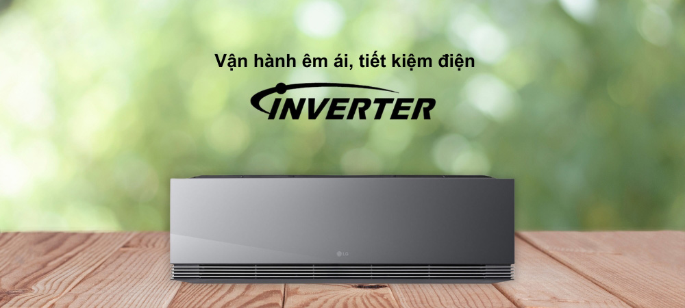 Máy lạnh LG Inverter IAC18B1 kiểm soát điện năng tiêu thụ hiệu quả