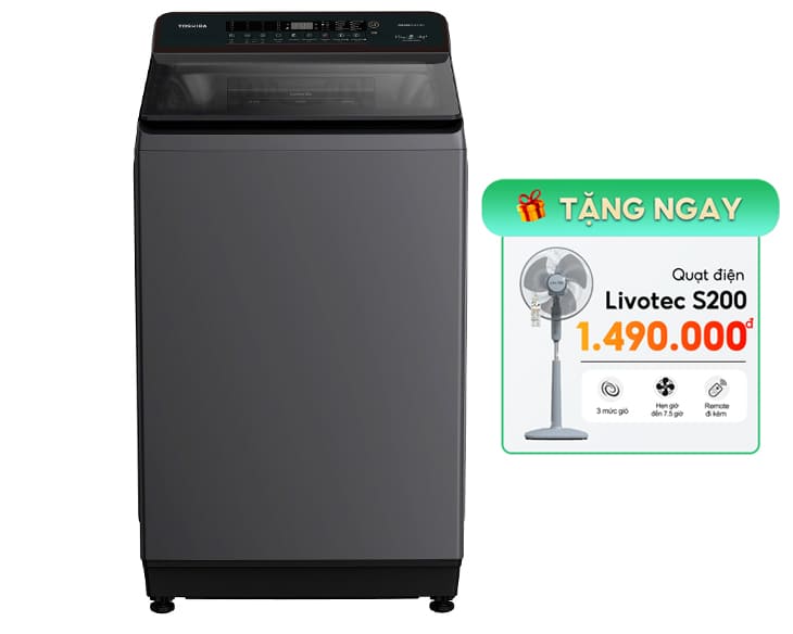 Máy Giặt Toshiba Inverter 15 kg AW-T26D1600XV(MG)