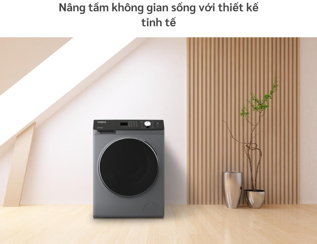 Máy giặt sấy Hitachi 8.5/5 kg BD-D852HVOS