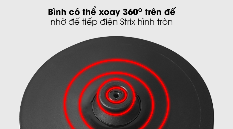 Đế tiếp điện - Bình đun siêu tốc Midea MK-317DC