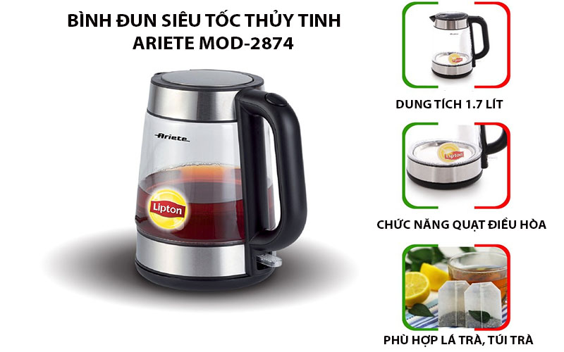 binh-dun-sieu-toc-thuy-tinh-1-7-lit-ariete-mod-2874-47529 Bình đun siêu tốc thủy tinh Ariete MOD-2874 - Hàng chính hãng