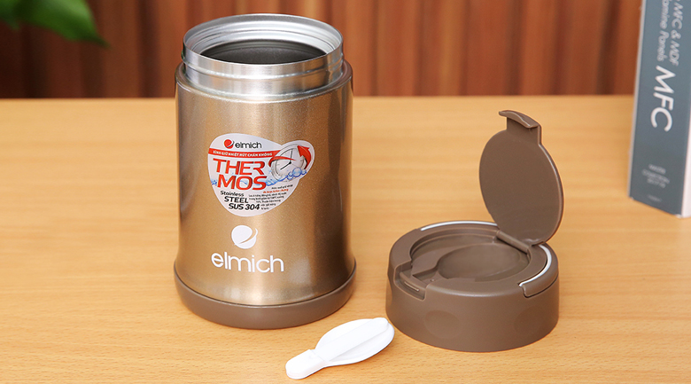 Bình đựng thức ăn giữ nhiệt inox 500 ml Elmich EL0631