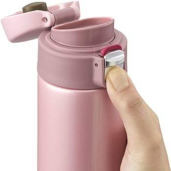 Amazon.com: Tiger Thermos Bottle MMJ-A481-PB Mug Bottle, Peach Blossom, 16.2 fl oz (480 ml), Sahara : Home & Kitchen
