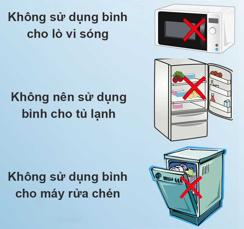 Bình giữ nhiệt inox 800 ml Lock&Lock LHC6180SLV - Một số lưu ý khi sử dụng