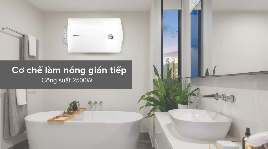 Máy nước nóng gián tiếp 50 lít Ariston Pro R 50 SH 2.5 FE - Làm nóng gián tiếp Máy nước nóng gián tiếp 50 lít Ariston Pro R 50 SH 2.5 FE - Làm nóng gián tiếp