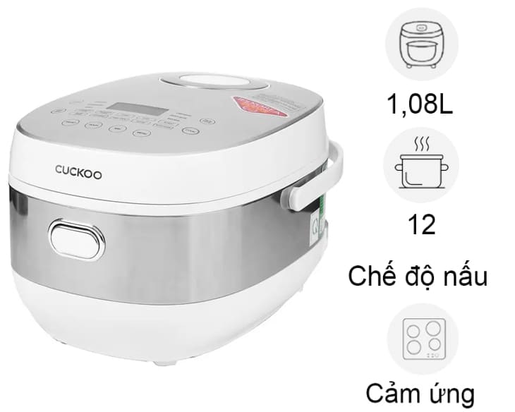 Nồi cơm điện tử Cuckoo 1.08 lít CR-0690F/SIWHCRVNCV