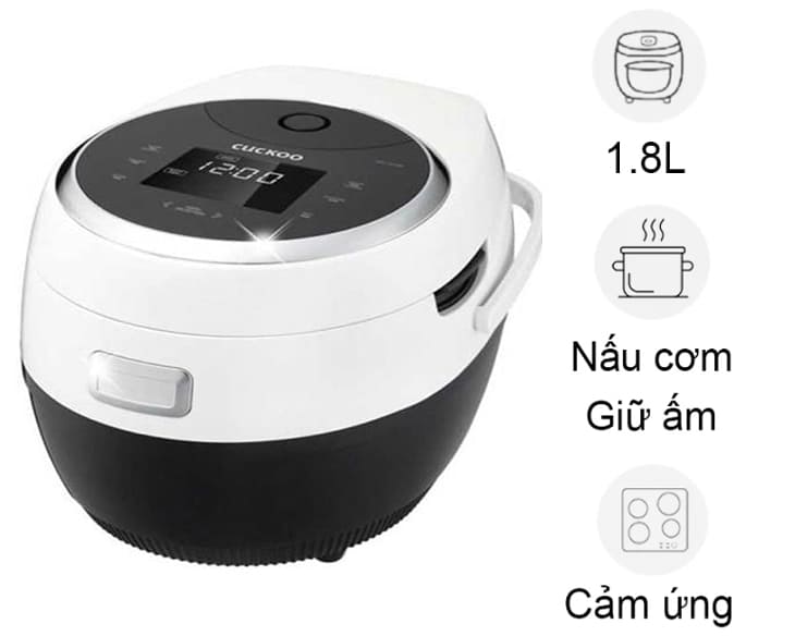 Nồi cơm điện tử Cuckoo 1.8 lít CR-1020F/BKWHVNCV