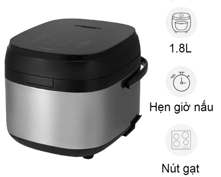 Nồi cơm điện tử Cuckoo 1.8 lít CR-1050F/SIBKCRVNCV