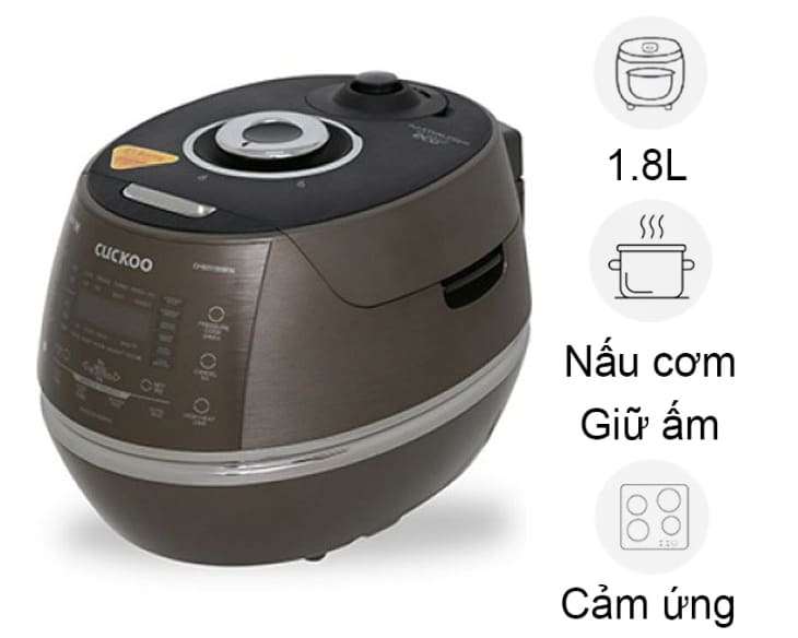 Nồi cơm cao tần Cuckoo 1.8 lít CRP-CHSS1009FN