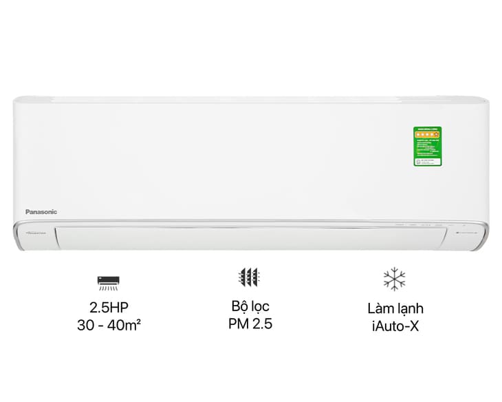 Máy lạnh Panasonic Inverter 2.5 HP CU/CS-U24ZKH-8