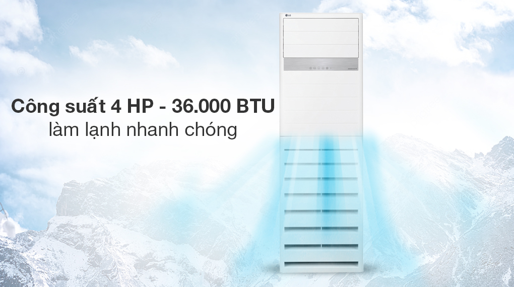 Máy lạnh tủ đứng LG Inverter 4 HP ZPNQ36GR5A0 - Công nghệ làm lạnh Máy lạnh tủ đứng LG Inverter 4 HP ZPNQ36GR5A0 - Công nghệ làm lạnh