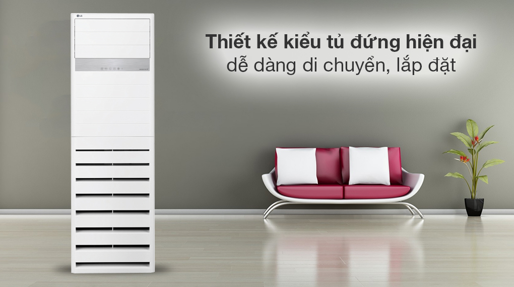 Máy lạnh tủ đứng LG Inverter 4 HP ZPNQ36GR5A0 - Tổng quan thiết kế Máy lạnh tủ đứng LG Inverter 4 Hp ZPNQ36GR5A0/ZUAD1-1PHA