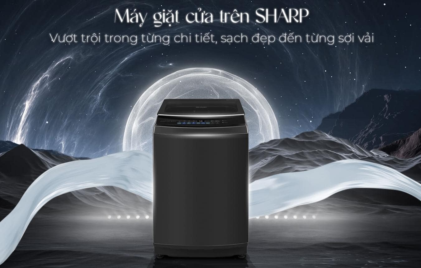 Máy giặt Sharp Inverter 11 kg ES-TM110CD-DS