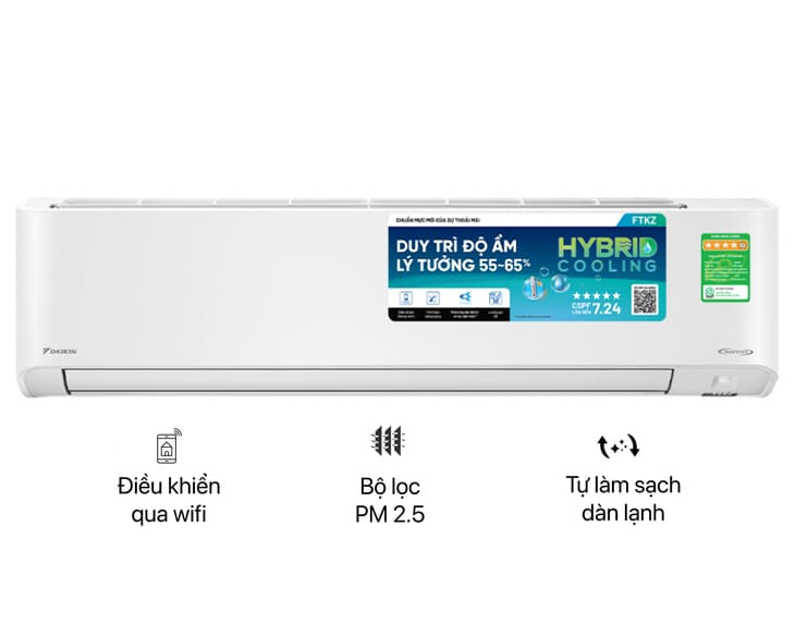 Máy lạnh Daikin Inverter 3 HP FTKZ71VVMV