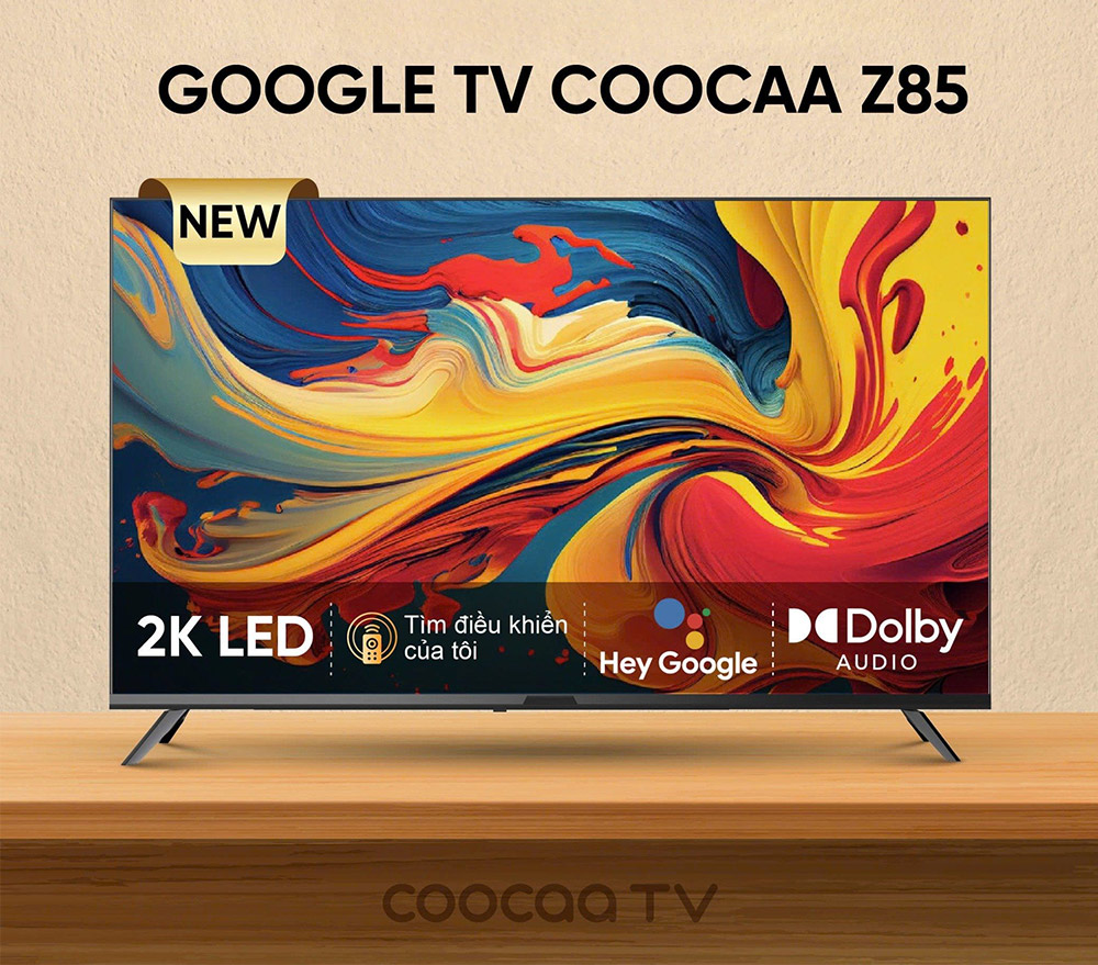 Google Tivi Coocaa Full HD 43 Inch 43Z85