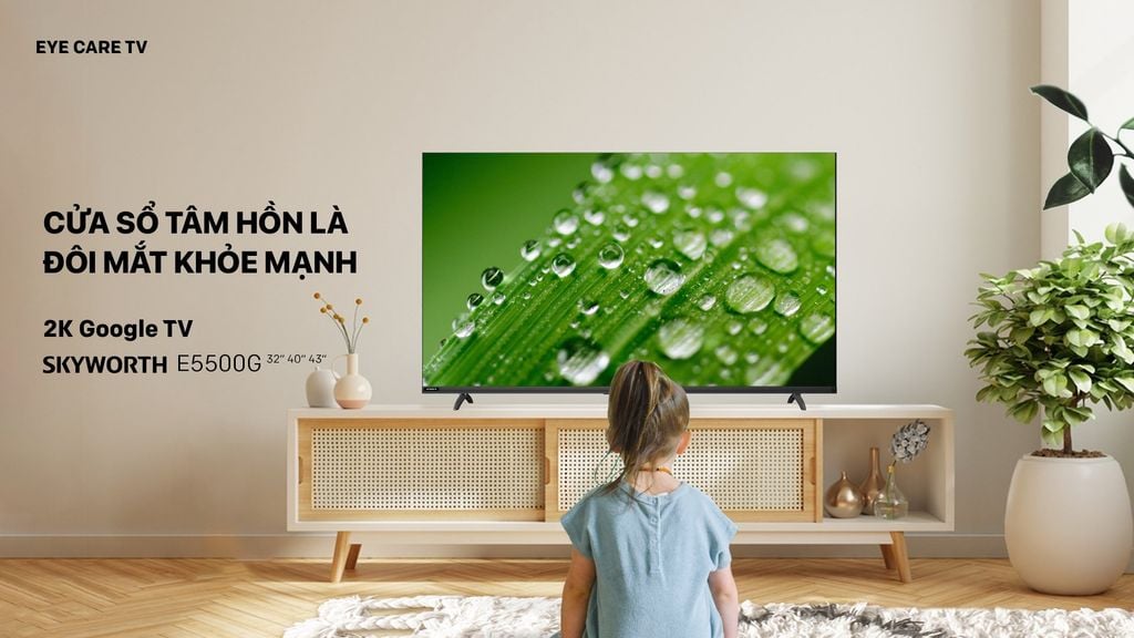 Google Tivi Skyworth HD 32 Inch 32E5500G