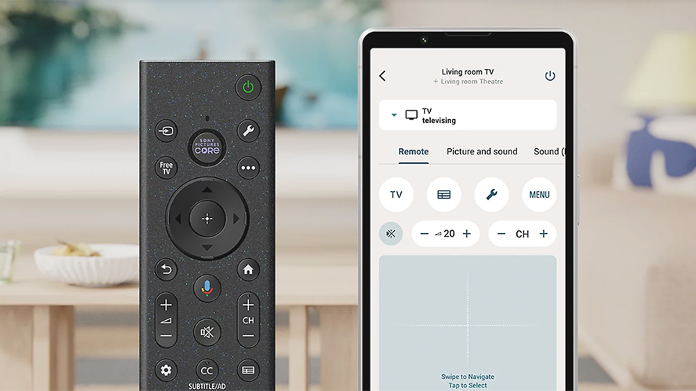 Điều khiển dễ dàng Sony Google Smart TV BRAVIA 3 II K-43XR30M2