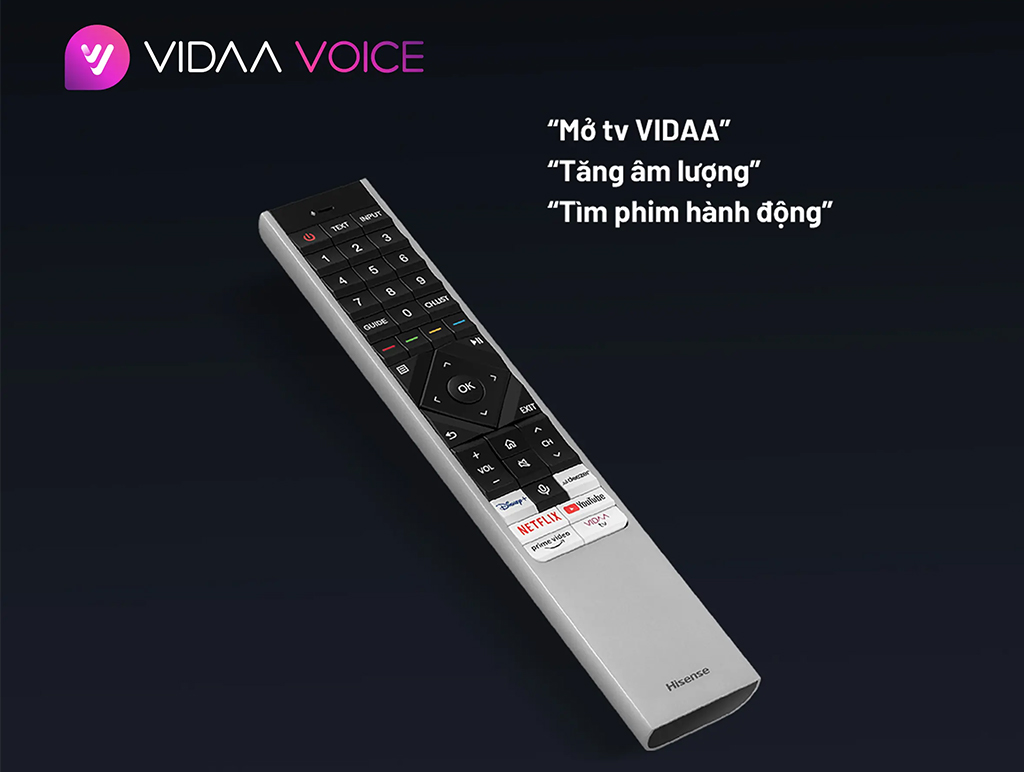 google-tivi-uled-4k-hisense-55-inch-55u6k-118084-13-2 Điều khiển tiện lợi bằng giọng nói (VIDAA)