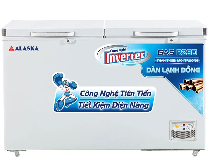 Tủ Đông Alaska Inverter 595 Lít HB-650CI