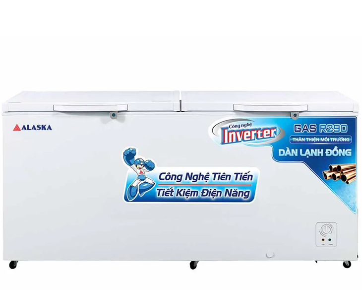 Tủ Đông Alaska Inverter 740 Lít HB-890CI