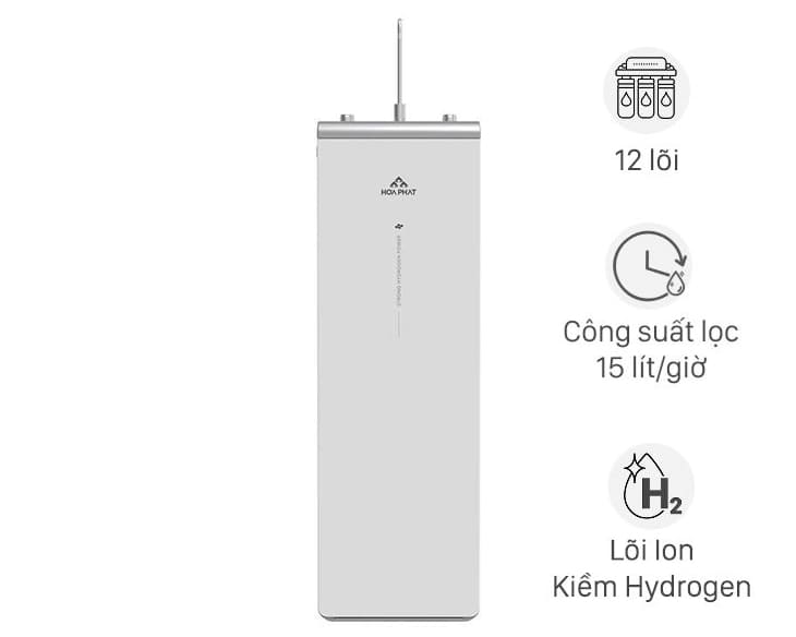 Máy lọc nước Hydrogen ion kiềm Hòa Phát HPA855