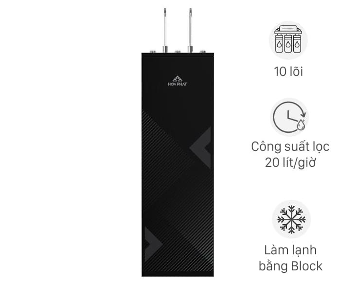 Máy lọc nước RO nóng nguội lạnh Hòa Phát HPN633