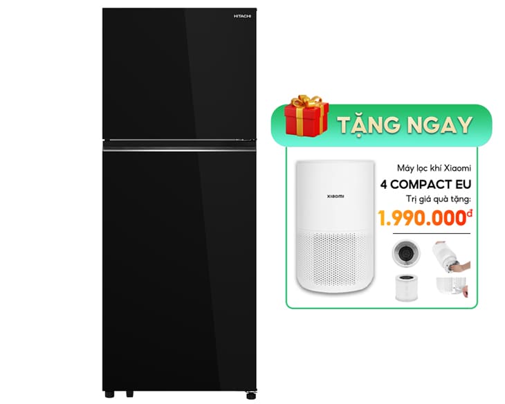 Tủ lạnh Hitachi Inverter 374 Lít HRTN6408SAGBKVN