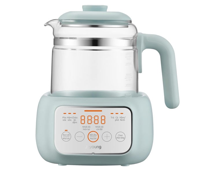 Máy đun nước pha sữa thông minh cho bé Joyoung 1.2 lít JBM-530-BL