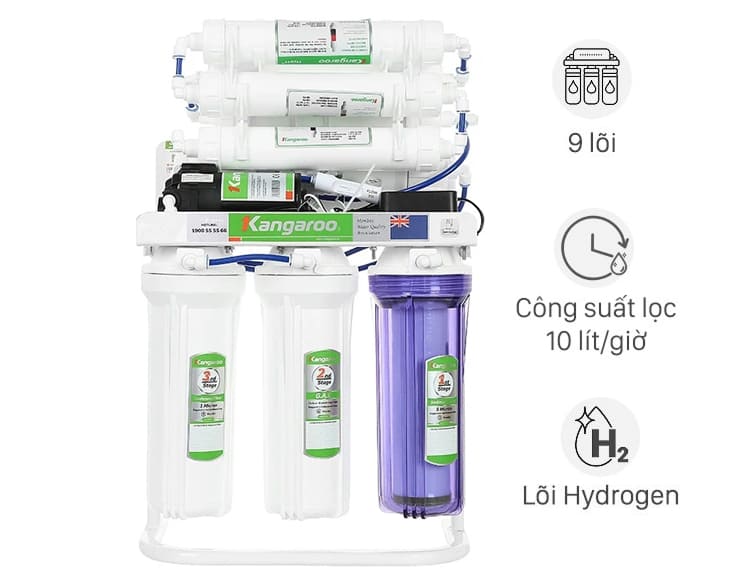Máy lọc nước Hydrogen Kangaroo KGRP09HQ