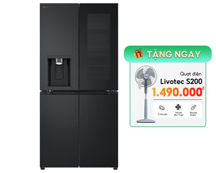 Tủ lạnh LG Inverter 508 Lít LFI50BLMAI