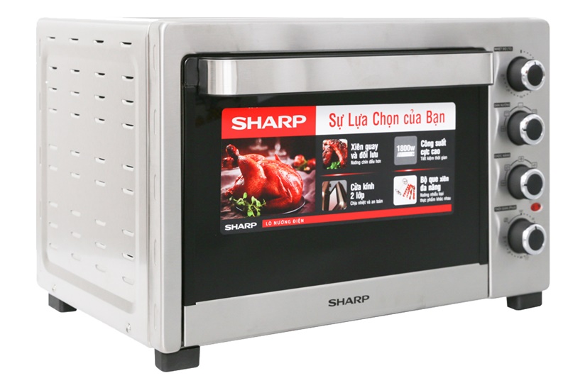 Lò nướng Sharp EO-A384RCSV-ST 38 lít Lò nướng Sharp EO-A384RCSV-ST 38 lít