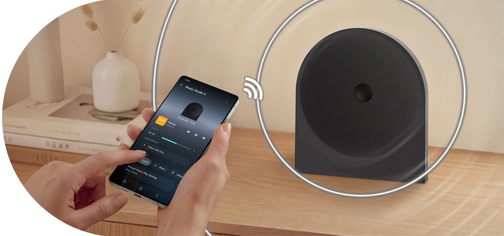 Phát nhạc trực tuyến không dây loa Music Studio Samsung HW-LS50H/XV