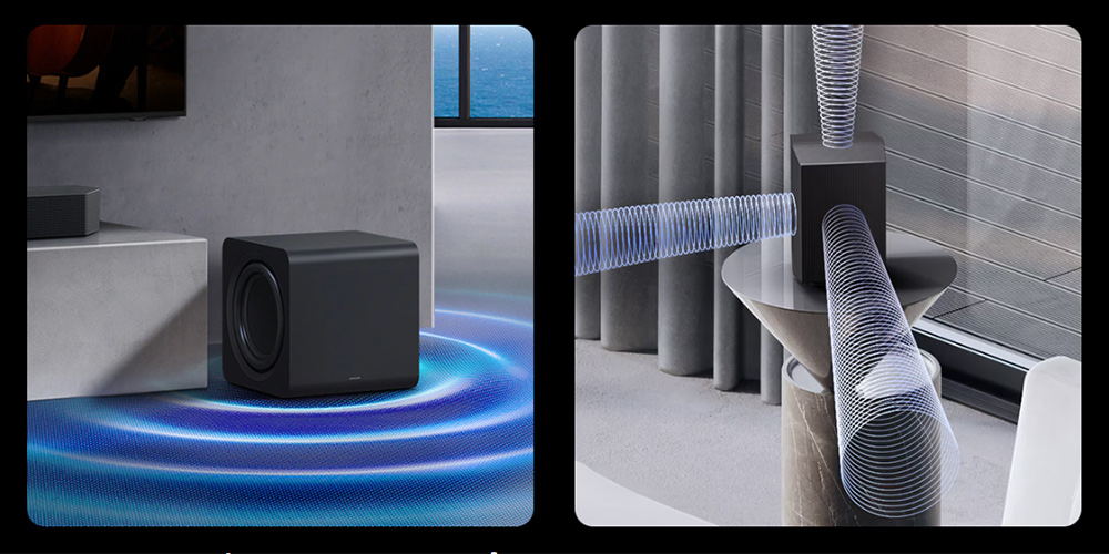Loa Sub siêu trầm với loa vệ tinh không dây loa thanh Samsung HW-Q990H/XV