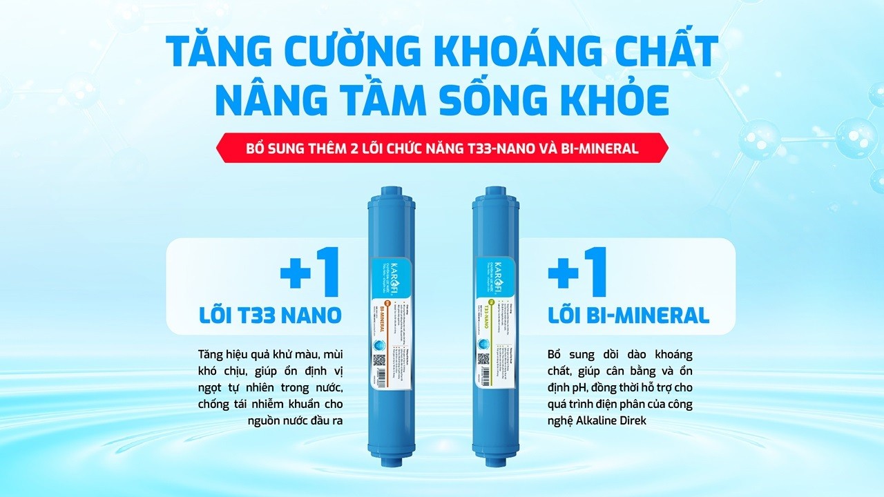 Hydro-ion kiềm Karofi
