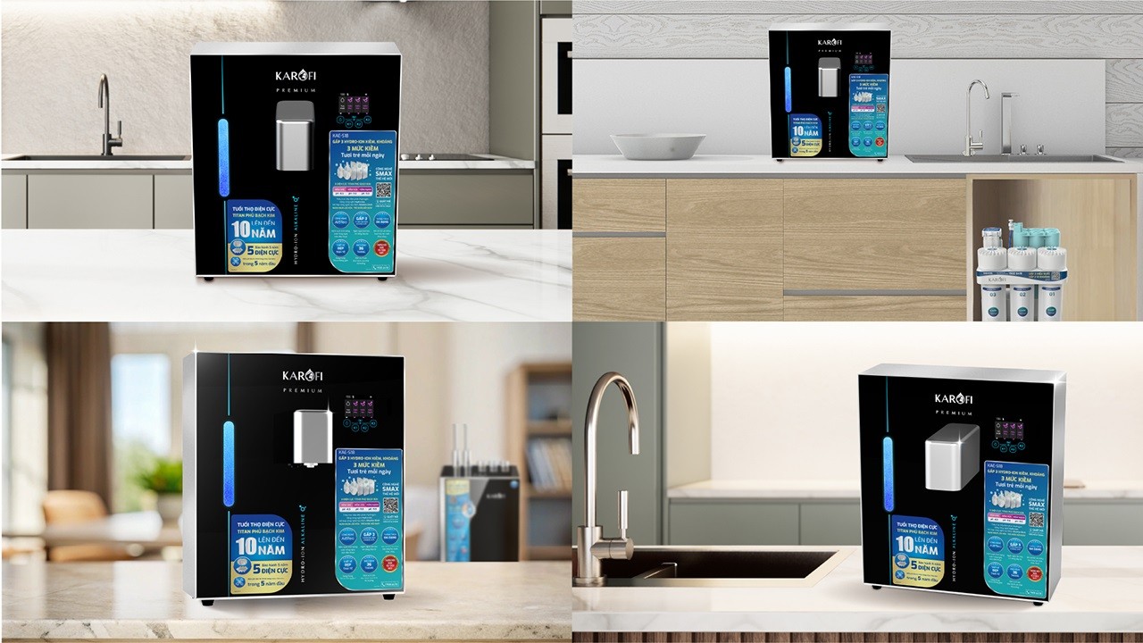 Máy chuyển đổi Hydro-ion kiềm Karofi