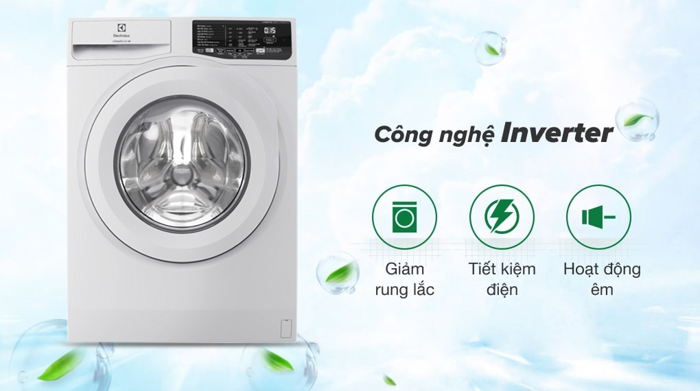 Máy giặt Electrolux Inverter 10 kg EWF1025DQWB - Động cơ - Công nghệ tiết kiệm điện Máy giặt Electrolux Inverter 10 kg EWF1025DQWB - Động cơ - Công nghệ tiết kiệm điện
