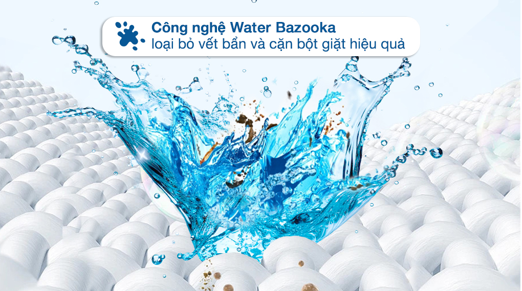 Máy giặt Panasonic NA-FD16V1BRV - Water Bazooka