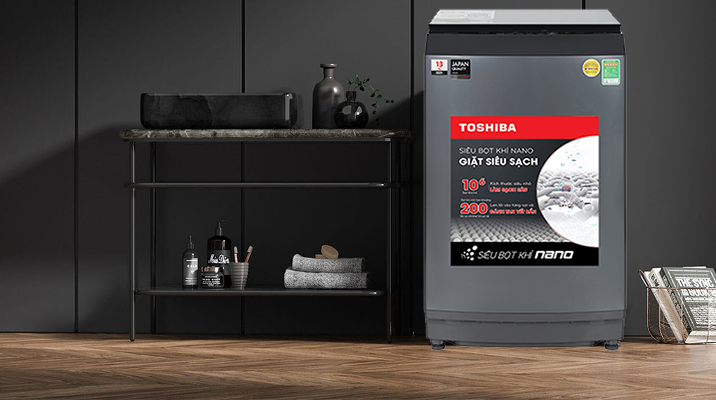 Thiết kế Máy giặt Toshiba Inverter 13 kg AW-DUM1400LV (MK) Thiết kế Máy giặt Toshiba Inverter 13 kg AW-DUM1400LV (MK)