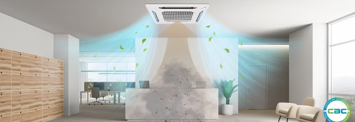 Bộ lọc sơ bộ giúp không khí thêm trong lành