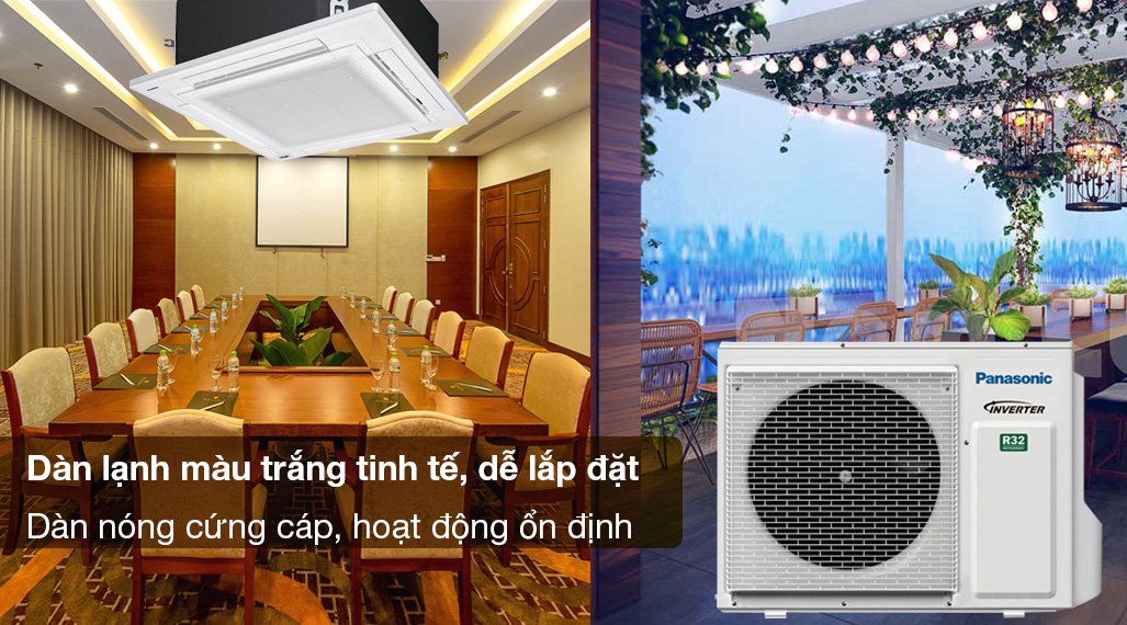 Máy lạnh âm trần Panasonic Inverter 2 HP S-1821PU3H/U-18PR1H5