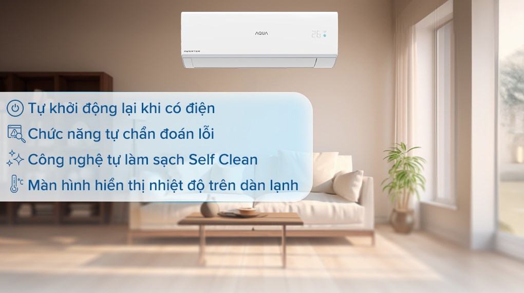 may lanh aqua inverter 1 0 hp aqa ruv10rb2 46295 5